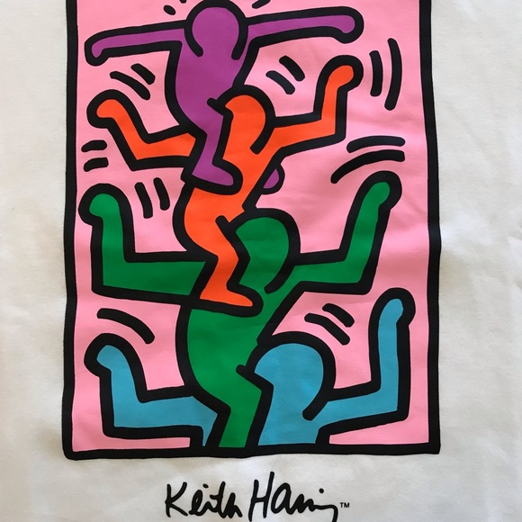 KEITH HARING Men’s Sweatshirt NEW With Tag - Picture 3 of 6